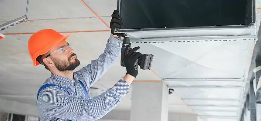 Roof Cap & Exterior Hood Lint Buildup Removal – Dale City